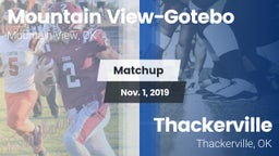Matchup: Mountain View-Gotebo vs. Thackerville  2019