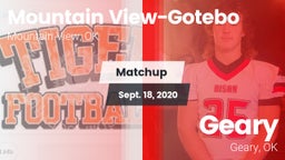 Matchup: Mountain View-Gotebo vs. Geary  2020