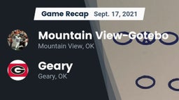 Recap: Mountain View-Gotebo  vs. Geary  2021