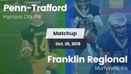 Matchup: Penn-Trafford vs. Franklin Regional  2018