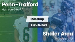 Matchup: Penn-Trafford vs. Shaler Area  2020