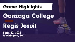 Gonzaga College  vs Regis Jesuit  Game Highlights - Sept. 22, 2023