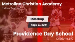 Matchup: Metrolina Christian  vs. Providence Day School 2019