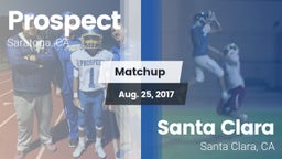 Matchup: Prospect vs. Santa Clara  2017