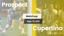 Matchup: Prospect vs. Cupertino  2017