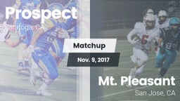 Matchup: Prospect vs. Mt. Pleasant  2017