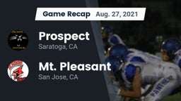 Recap: Prospect  vs. Mt. Pleasant  2021