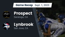 Recap: Prospect  vs.  Lynbrook  2023