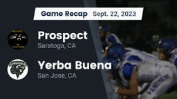 Recap: Prospect  vs. Yerba Buena  2023