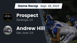 Recap: Prospect  vs. Andrew Hill  2023