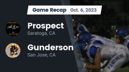 Recap: Prospect  vs. Gunderson  2023