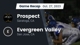 Recap: Prospect  vs. Evergreen Valley  2023