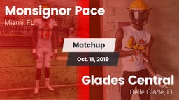 Matchup: Monsignor Pace vs. Glades Central  2019