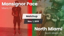 Matchup: Monsignor Pace vs. North Miami  2019