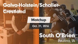 Matchup: Galva-Holstein/Schal vs. South O'Brien  2016