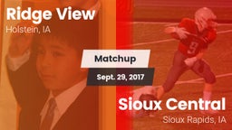 Matchup: Galva-Holstein/Schal vs. Sioux Central  2017