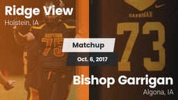Matchup: Galva-Holstein/Schal vs. Bishop Garrigan  2017