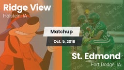 Matchup: Galva-Holstein/Schal vs. St. Edmond  2018