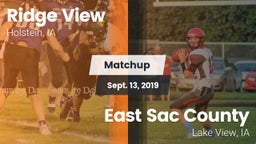 Matchup: Galva-Holstein/Schal vs. East Sac County  2019