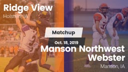 Matchup: Galva-Holstein/Schal vs. Manson Northwest Webster  2019