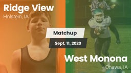 Matchup: Galva-Holstein/Schal vs. West Monona  2020
