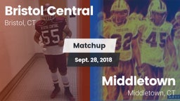 Matchup: Bristol Central vs. Middletown  2018