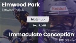 Matchup: Elmwood Park vs. Immaculate Conception  2017