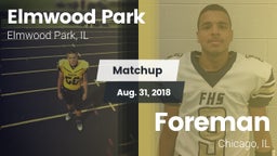 Matchup: Elmwood Park vs. Foreman  2018