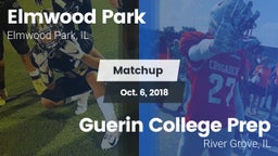 Matchup: Elmwood Park vs. Guerin College Prep  2018