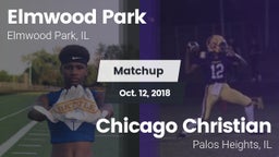 Matchup: Elmwood Park vs. Chicago Christian  2018
