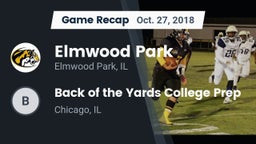 Recap: Elmwood Park  vs. Back of the Yards College Prep 2018