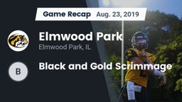 Recap: Elmwood Park  vs. Black and Gold Scrimmage 2019