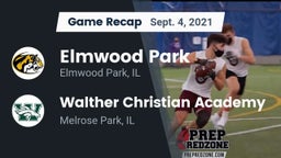 Recap: Elmwood Park  vs. Walther Christian Academy 2021