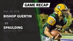 Recap: Bishop Guertin  vs. Spaulding  2016
