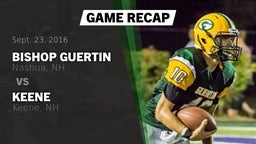 Recap: Bishop Guertin  vs. Keene  2016