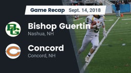 Recap: Bishop Guertin  vs. Concord  2018