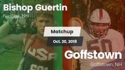 Matchup: Bishop Guertin vs. Goffstown  2018