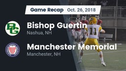 Recap: Bishop Guertin  vs. Manchester Memorial  2018