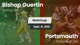 Matchup: Bishop Guertin vs. Portsmouth  2019