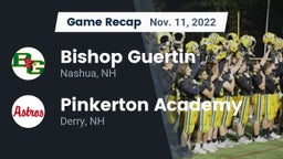 Recap: Bishop Guertin  vs. Pinkerton Academy 2022