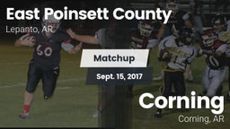 Matchup: East Poinsett County vs. Corning  2017