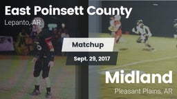 Matchup: East Poinsett County vs. Midland  2017