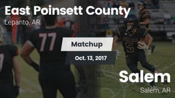 Matchup: East Poinsett County vs. Salem  2017