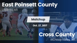 Matchup: East Poinsett County vs. Cross County  2017