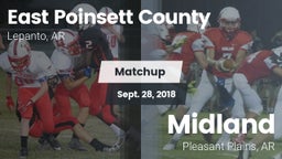 Matchup: East Poinsett County vs. Midland  2018