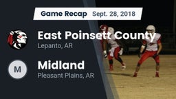 Recap: East Poinsett County  vs. Midland  2018