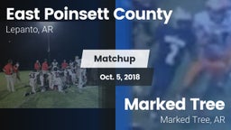 Matchup: East Poinsett County vs. Marked Tree  2018