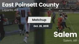 Matchup: East Poinsett County vs. Salem  2018