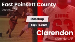 Matchup: East Poinsett County vs. Clarendon  2020
