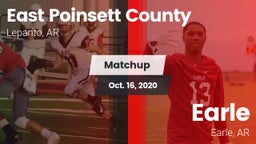 Matchup: East Poinsett County vs. Earle  2020